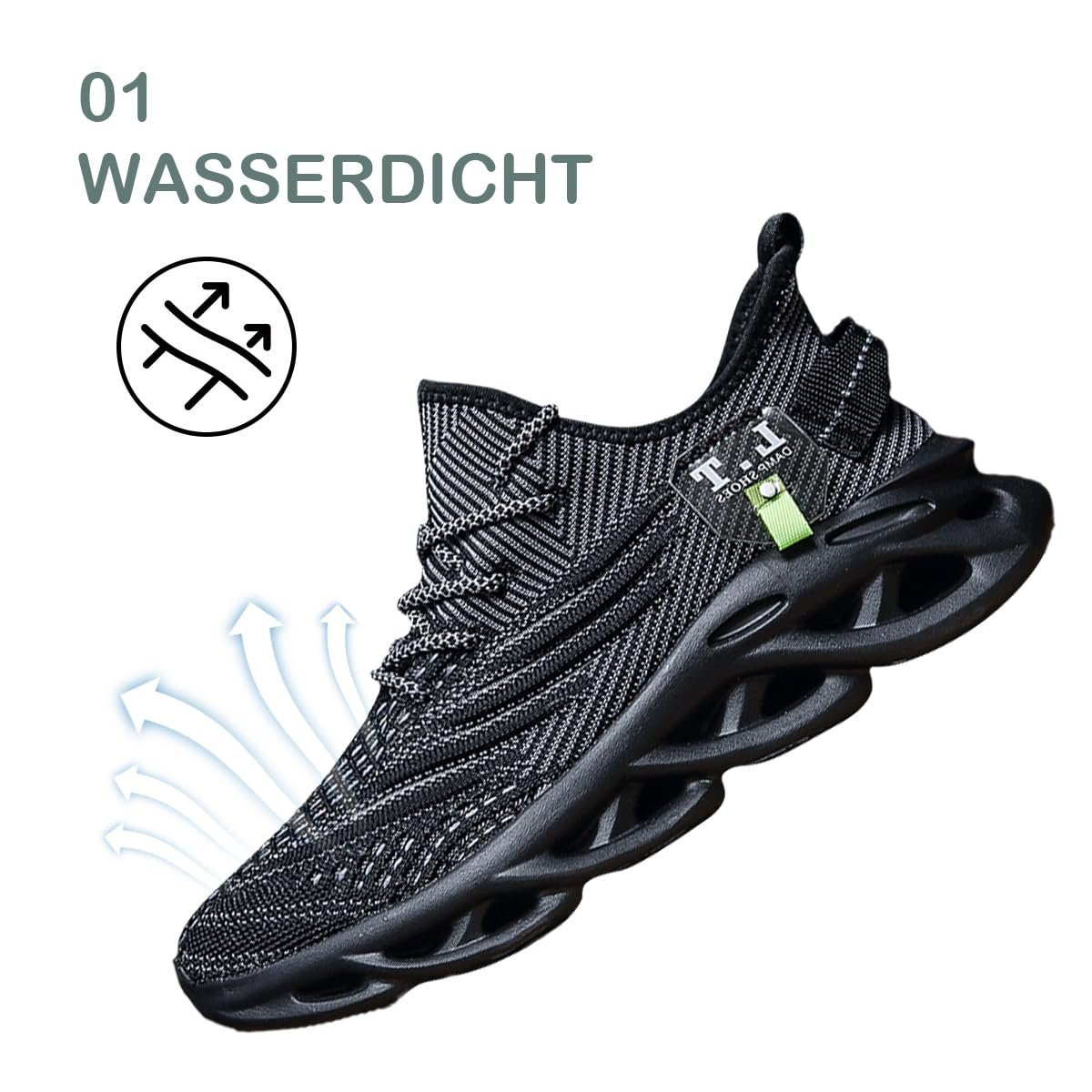 Чоловічі зимові утеплені черевики ZDFQLGV для активного відпочинку Водонепроникні, фото №2