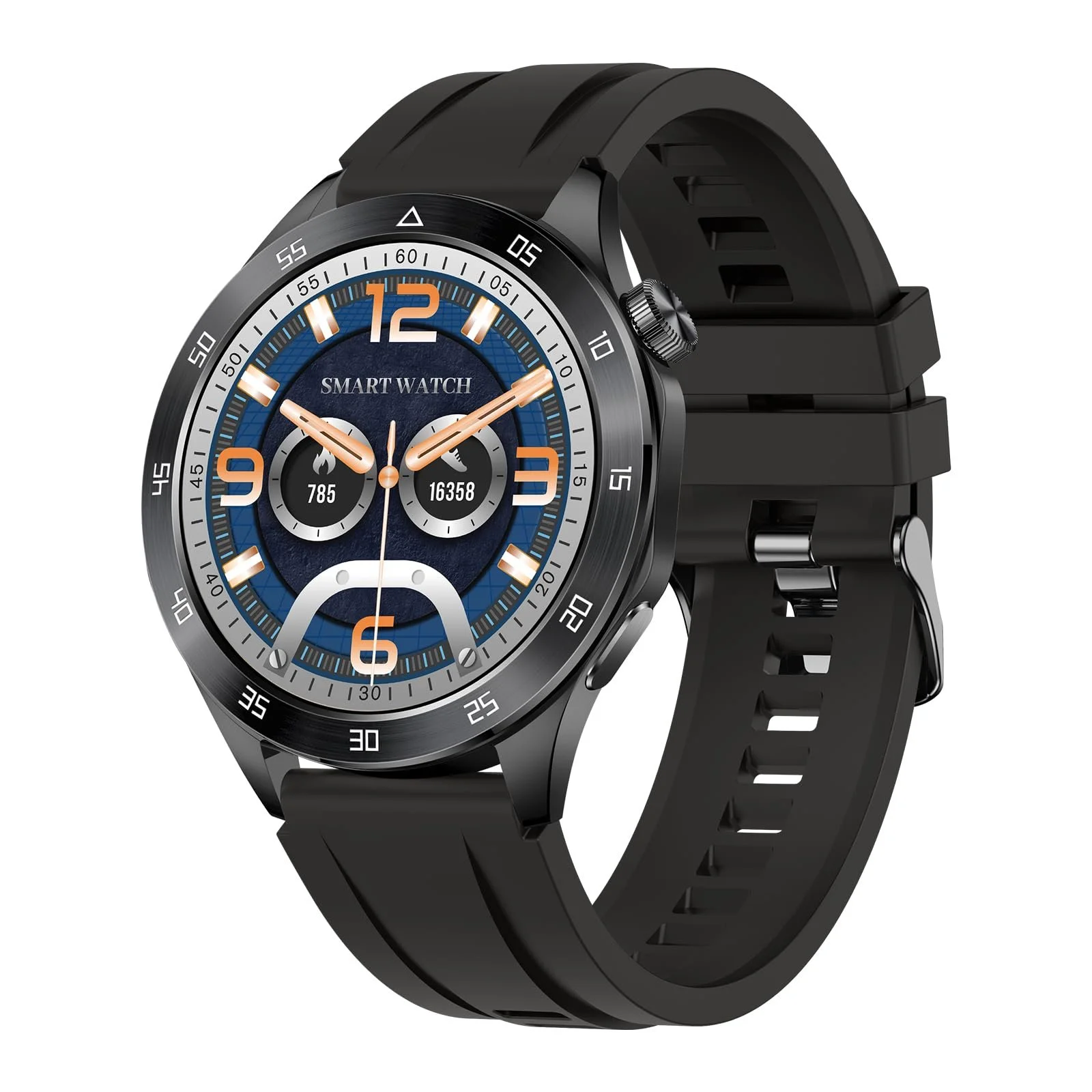 Смартгодинник Military Чоловічий, 1.43-дюймовий AMOLED-дисплей, фото №1