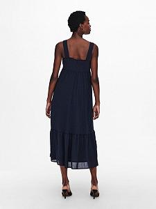 Сукня ONLFELISA STRAP MIDI DRESS WVN 15230957-Night Sky ONLY Темно-синій XS synthetic.ua - Фото 1
