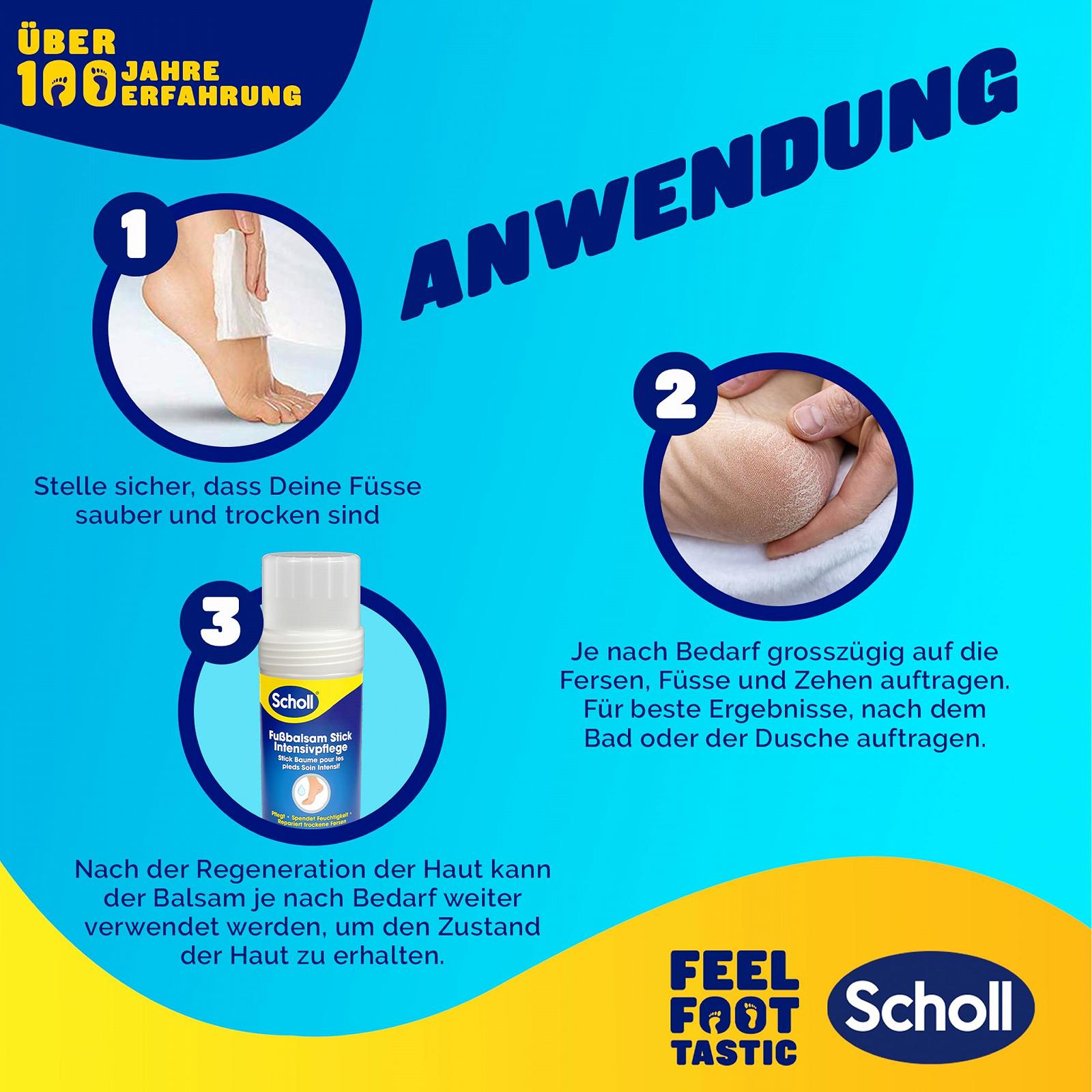 Стик-бальзам для ног Scholl Intensive Nourishing 25% Urea, фото №7