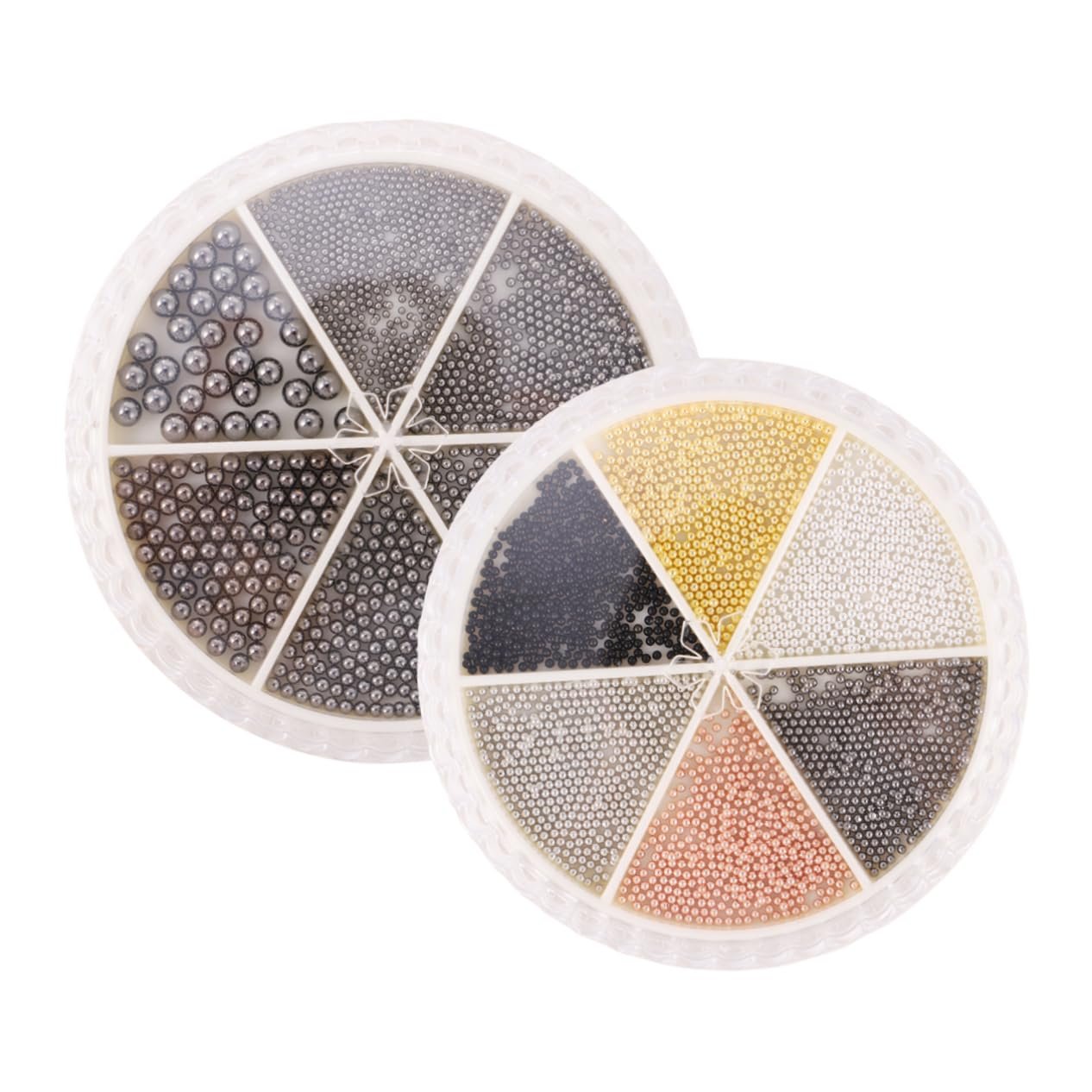 Стразы для ногтей Healvian, 2 набора, мини-бусины, металлические украшения, драгоценные камни, хрустальные украшения, ювелирные изделия для ногтей, блестки, 3D наклейки, ассорти, фото №1