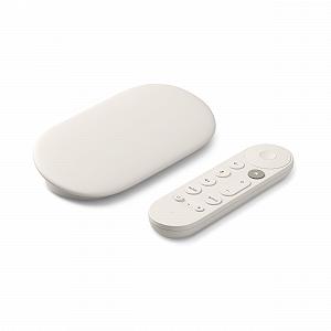 Медиаплеер Стример Google TV 4K, 32 ГБ, фарфоровый - Фото 1