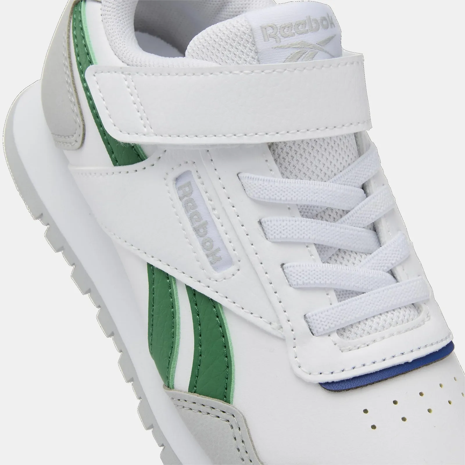 Кроссовки Reebok Glide Унисекс для малышей на эластичной шнуровке и верхнем ремешке, фото №4 Кроссовки Reebok Glide Унисекс для малышей на эластичной шнуровке и верхнем ремешке, фото №4