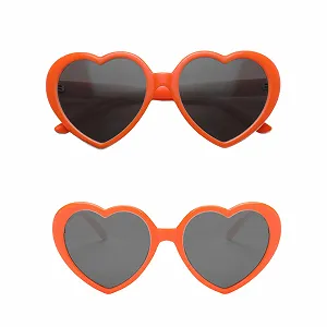 Поляризованные солнцезащитные очки большого размера в форме сердца в стиле ретро WDZAYXC с защитой UV400 synthetic.ua - Фото 1