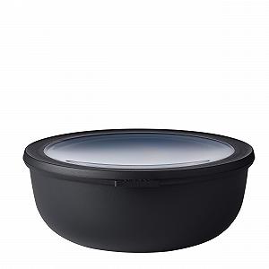 Мультимиска Mepal Cirqula Round 2250 мл герметична небитка Nordic Black - Фото 1