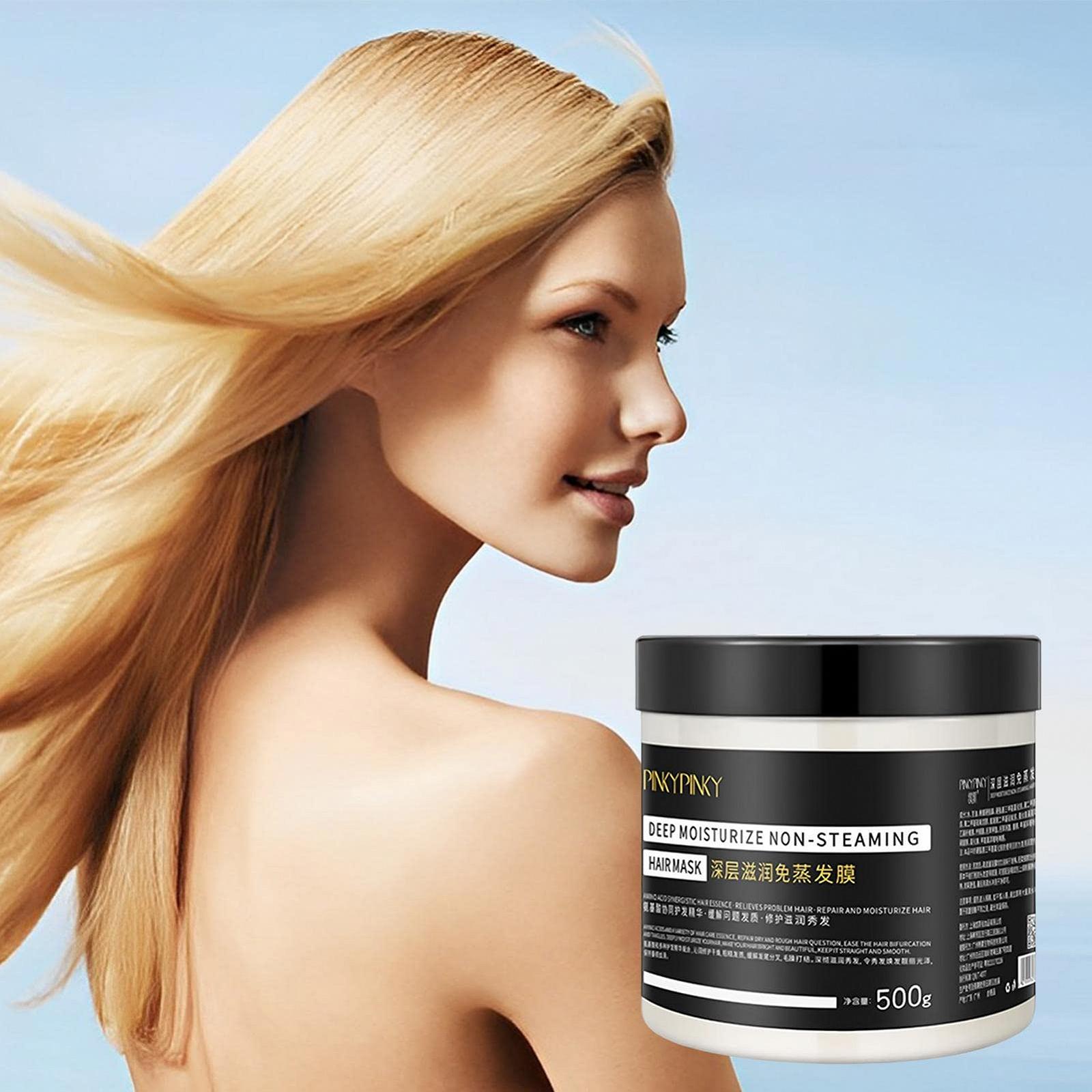 Маска для волосся IBUGER Deep Moisturising Conditioner Поживний засіб для догляду за сухим, пошкодженим волоссям, фото №8