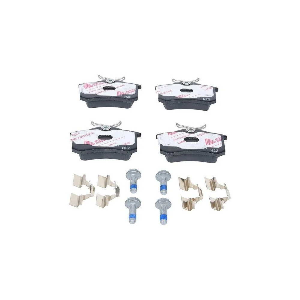 Комплект тормозных колодок дискового тормоза ATE Ceramic 13.0470-2894.2 для SEAT SKODA VAG, фото №1