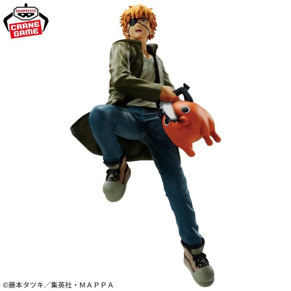 Фигурка Banpresto Denji & Pochita Chainsaw Man Vibration Stars 14 см, разноцветная, фото №4
