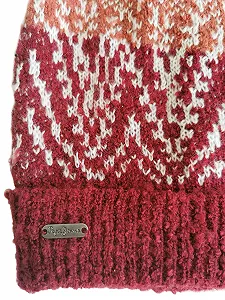 Шапка Pepe Jeans Mireya PG040140 Середній розмір Бордовий synthetic.ua - Фото 1