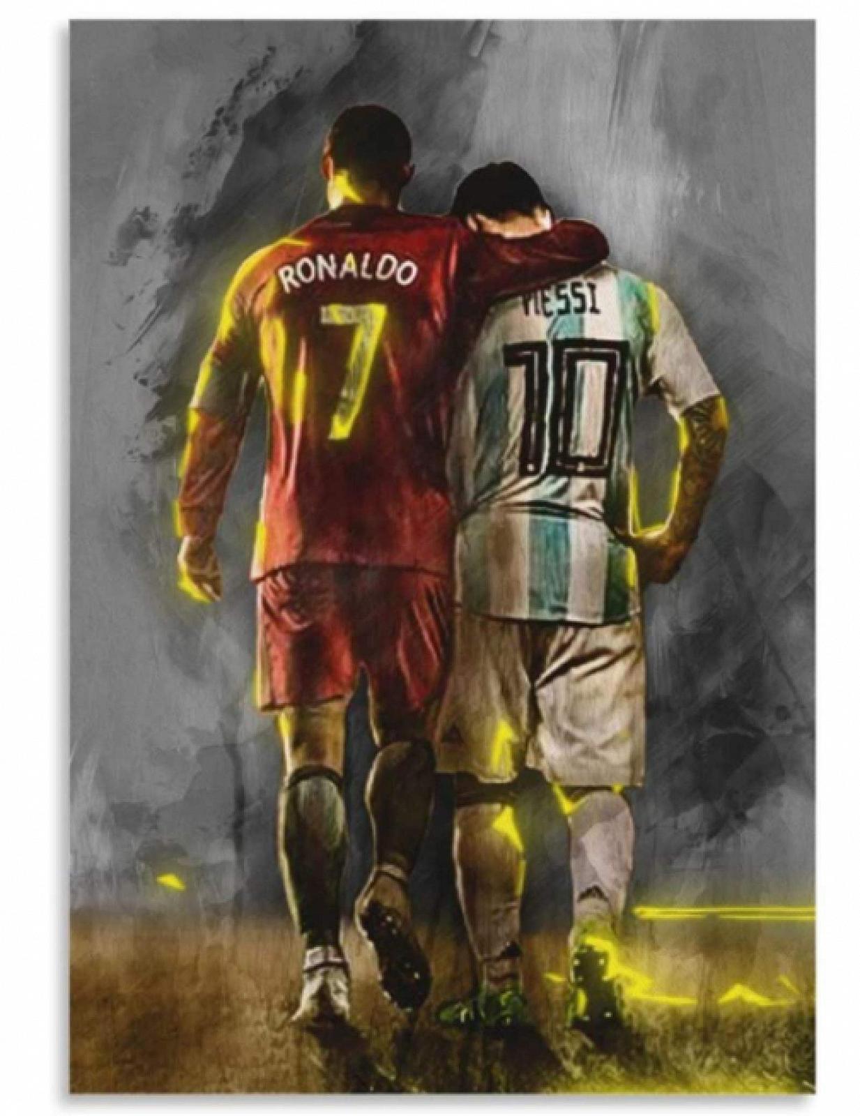 Пазл деревянный Ronaldo and Messi Football Ty290Nh 1000 элементов, фото №1