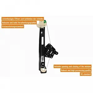 Склопідйомник VAICO V25-0371 для FORD MITSUBISHI synthetic.ua - Фото 1