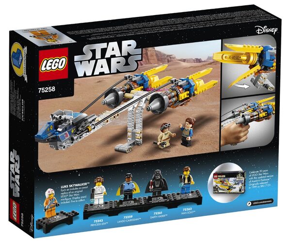 Дизайнер LEGO Star Wars Під Енакіною 75258, фото №9 Дизайнер LEGO Star Wars Під Енакіною 75258, фото №9