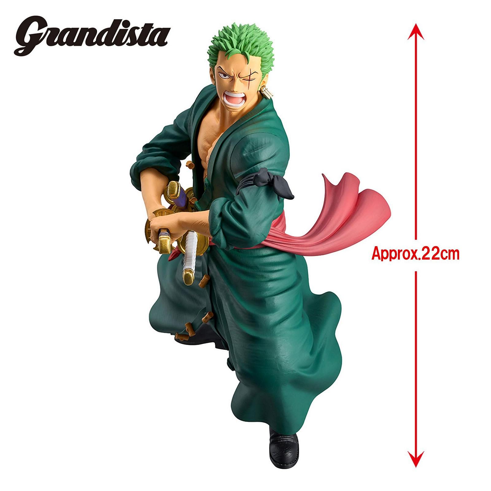 Фигурка Banpresto One Piece Grandist Roronoa Zoro Разноцветный, 22 см, фото №2