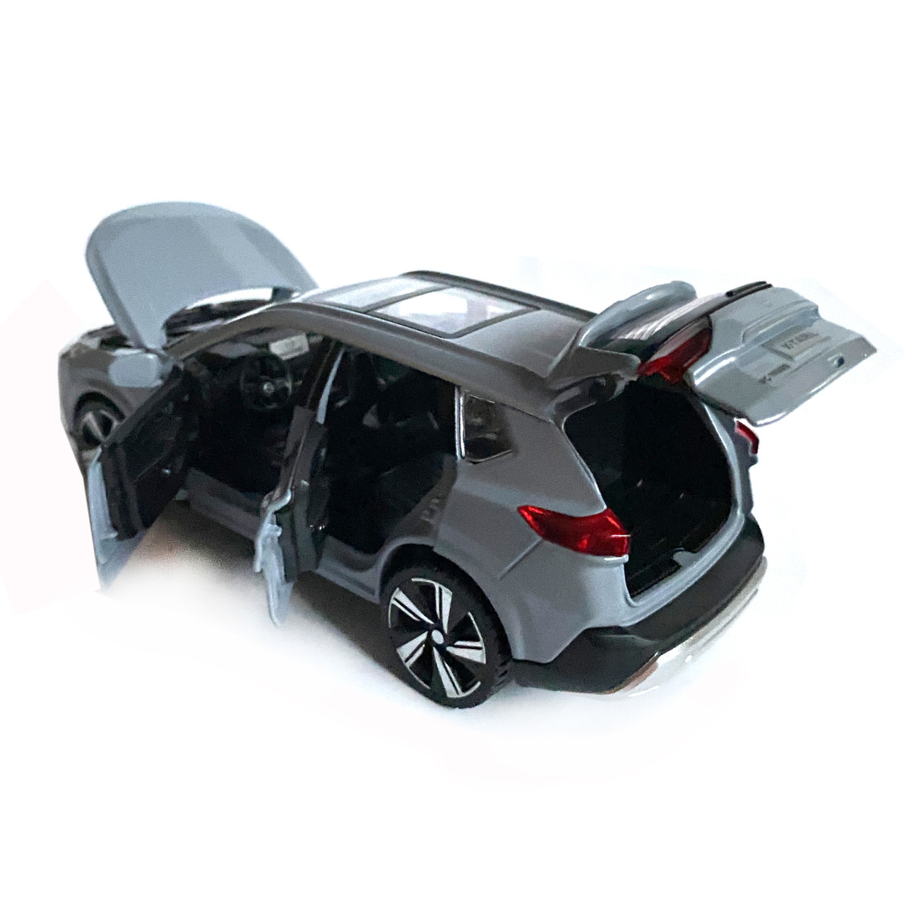Игрушечная машинка металлическая Nissan X-Trail VC-Turbo 300 ниссан серая звук свет инерция откр двери, фото №5