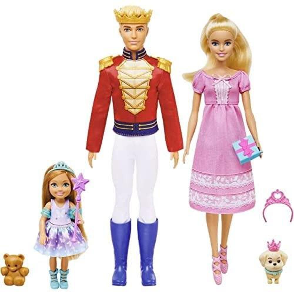 Ляльковий набір Barbie In The Nutcracker Barbie Клара Принц Ken Chelsea Фея Подарунковий Набір Колекціонера, фото №1