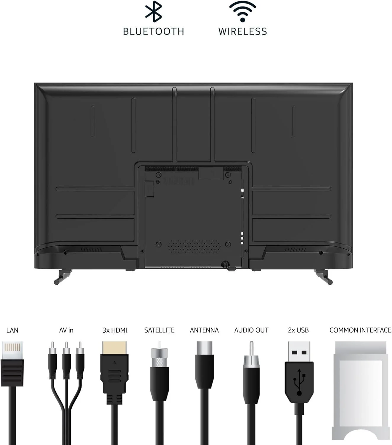 Телевизор 43" NOKIA FN43GE320 / Full HD / 60 Гц / LCD / Google TV / Wi-Fi / Bluetooth / T2, фото №4 Телевизор 43" NOKIA FN43GE320 / Full HD / 60 Гц / LCD / Google TV / Wi-Fi / Bluetooth / T2, фото №4