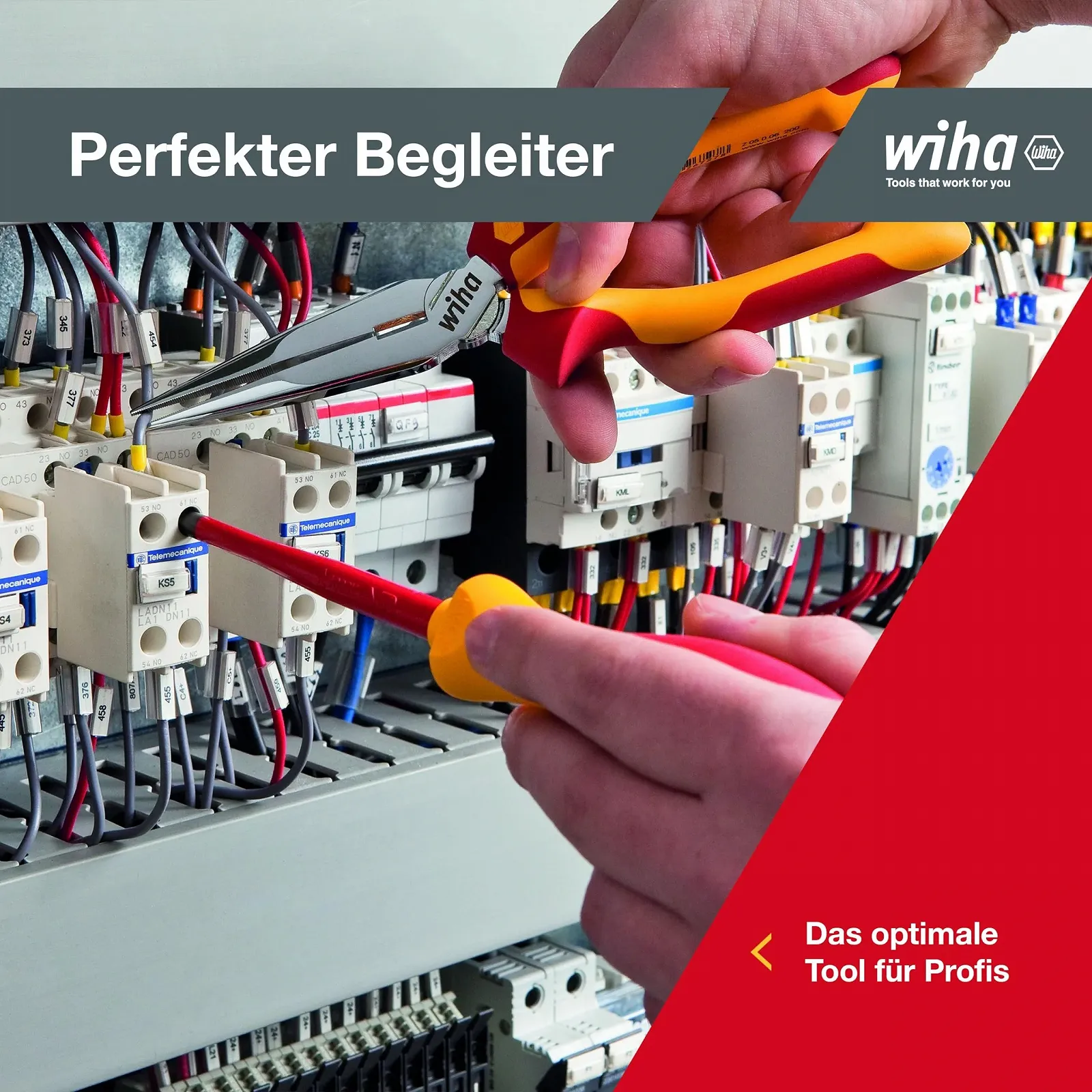 Набор плоскогубцев Professional electric Wiha Z99000106, 3 шт., фото №6