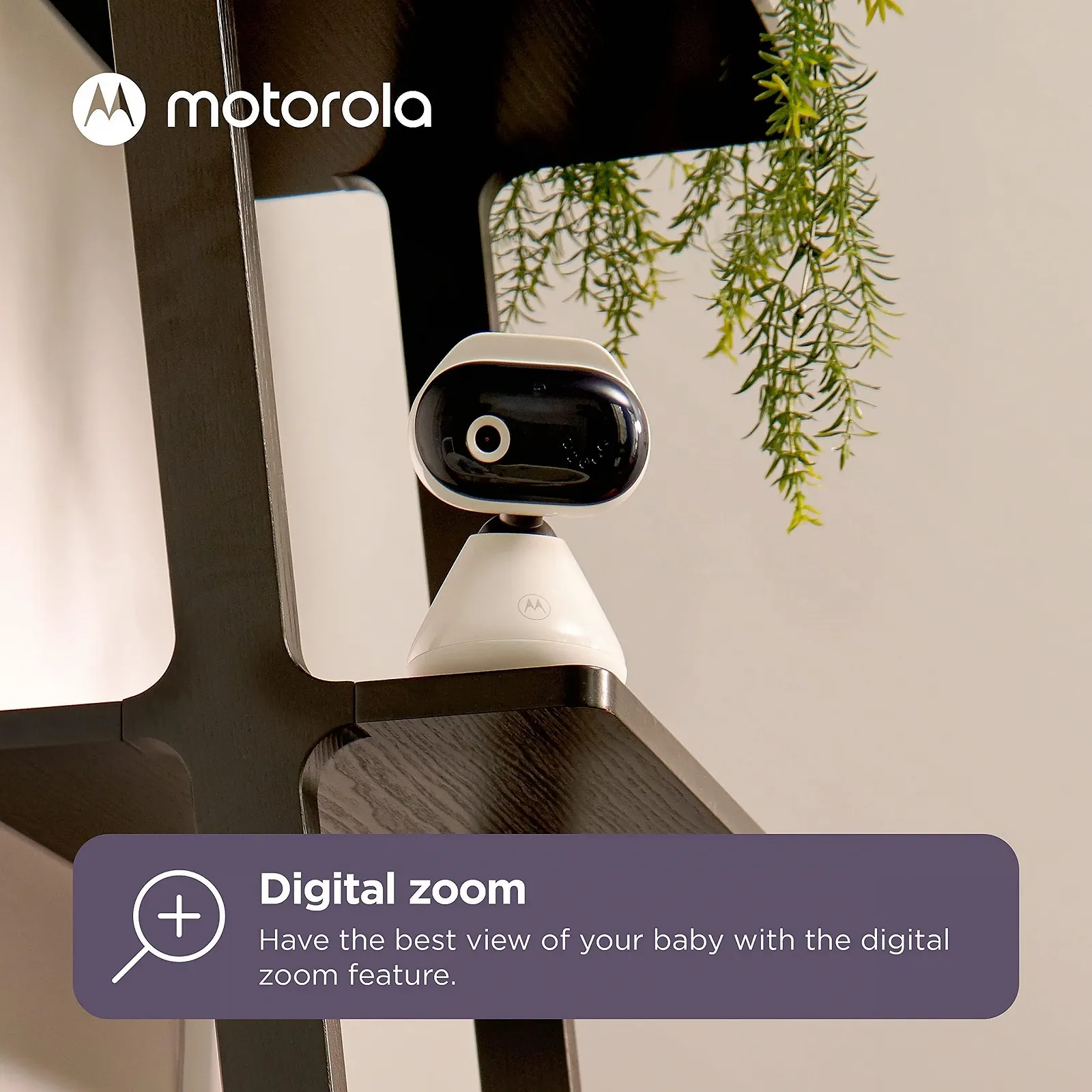 Відеоняня Motorola Nursery PIP1000 1080P Full HD WiFi App біла, фото №5 Відеоняня Motorola Nursery PIP1000 1080P Full HD WiFi App біла, фото №5