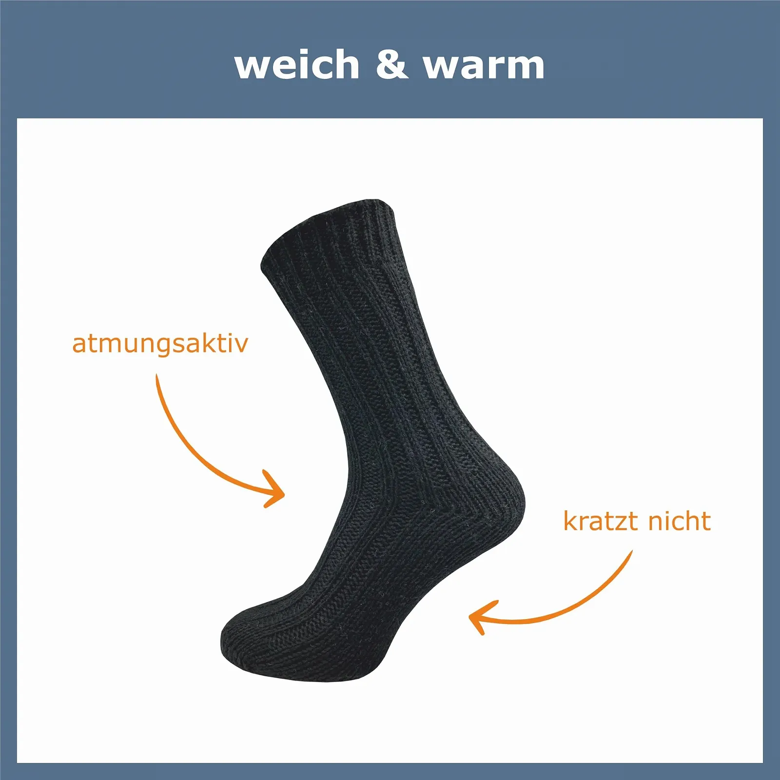 GAWILO Женские носки из альпаки Теплые и толстые шерстяные носки, фото №3