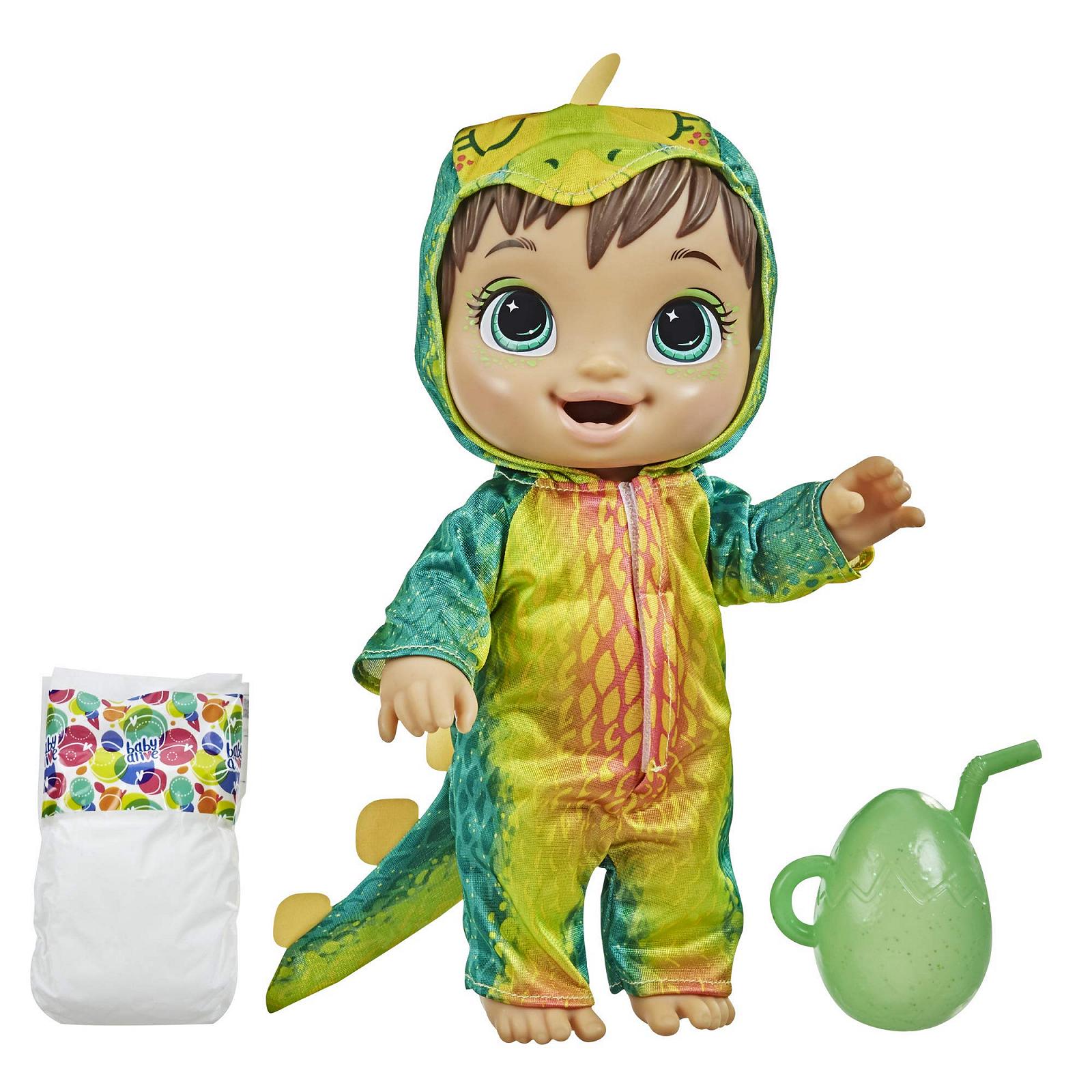 Кукла Baby Alive Dino Cuties BRNH, фото №1 Кукла Baby Alive Dino Cuties BRNH, фото №1