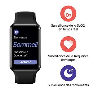 Умные часы OPPO Watch Free AMOLED 1.4 дюйма черный synthetic.ua - Фото 1