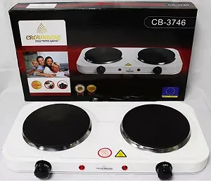 Плита электрическая дисковая Crownberg CB-3746 synthetic.ua - Фото 1