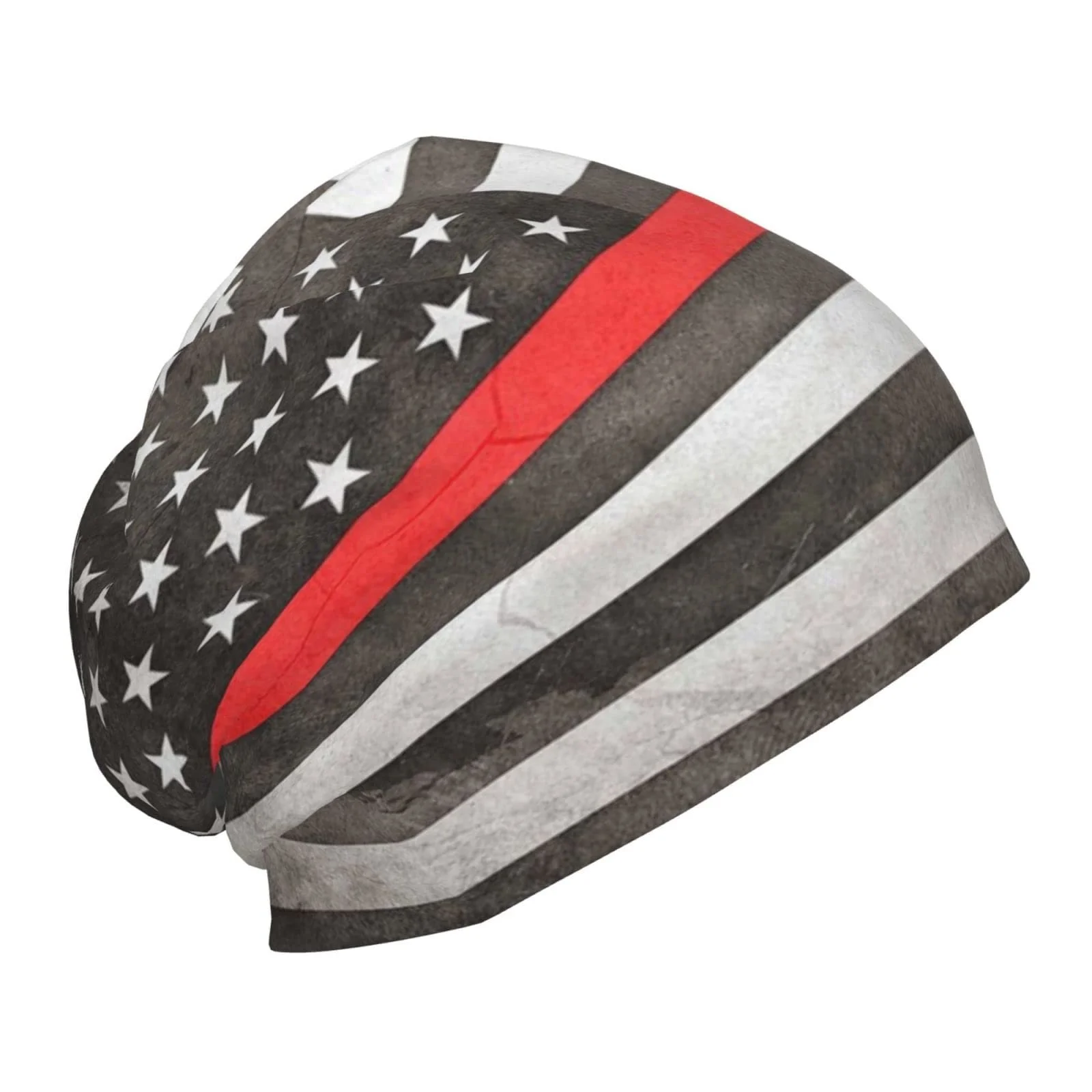 Шапка LOUJIN Fireman Thin Red Line для хлопчиків, slouchy, тепла в'язана, колір фото, розмір One Size, фото №3