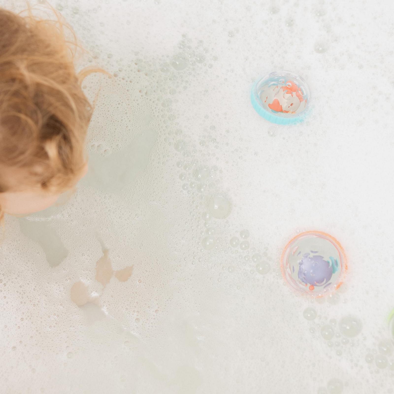 Іграшка для ванни Nuby Bubbly Buds Набір з 3 шт., фото №4