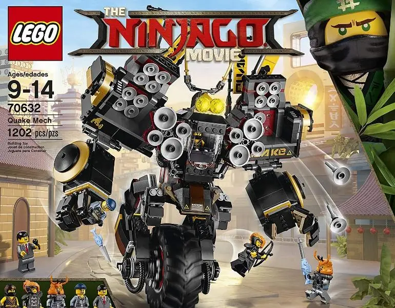 Lego Ninjago Робот Коула Землетрясение 70632 Movie Quake Mech, фото №4