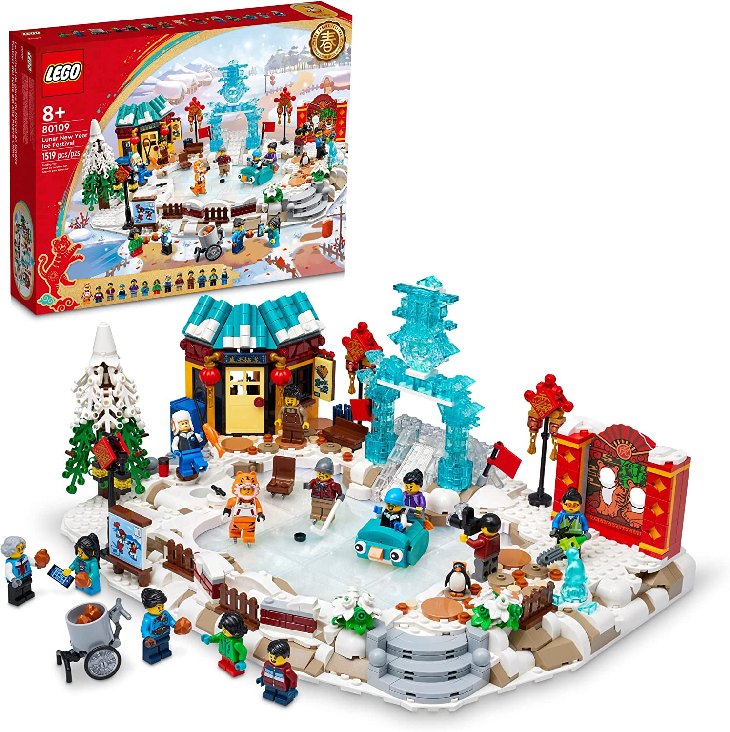 Детский конструктор LEGO Ледяной фестиваль на Лунный новый год (80109), фото №1