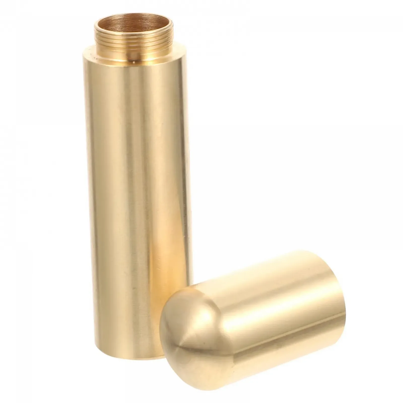 Коробка Sosoport, 5 шт., Металева, Легка, Контейнер, Бляшанка для виживання, Латунь, Палісандр, фото №3