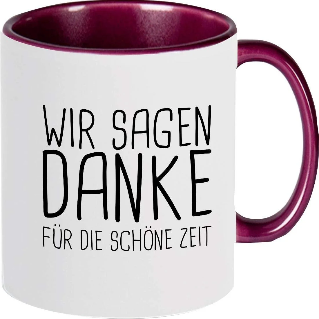 Кружка Shirtinstyle Wir Sagen Danke керамічна, фото №1