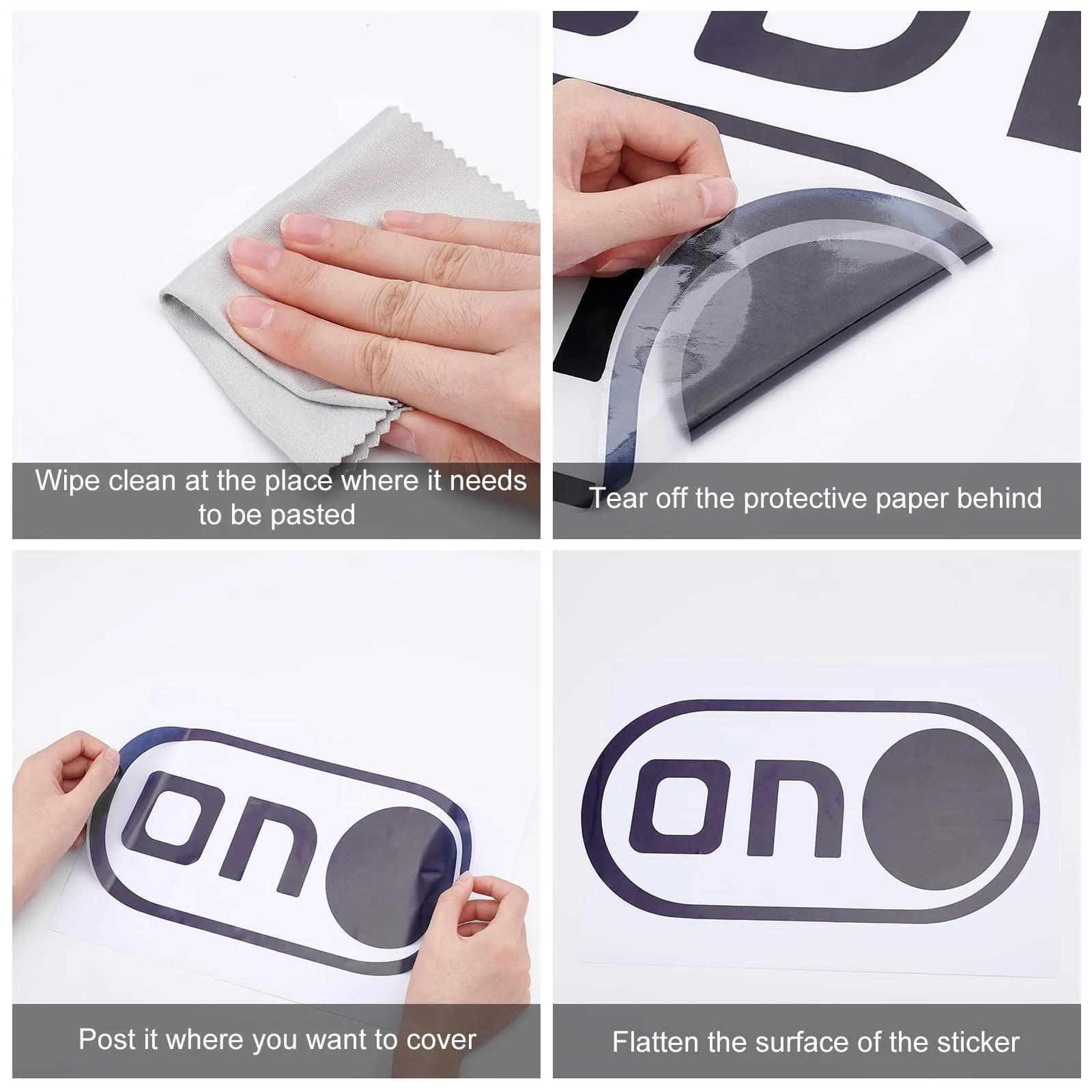 Наклейка на стіну SUPERDANT Let's Get Ready To Tumble 90 x 29 см Чорний, фото №7