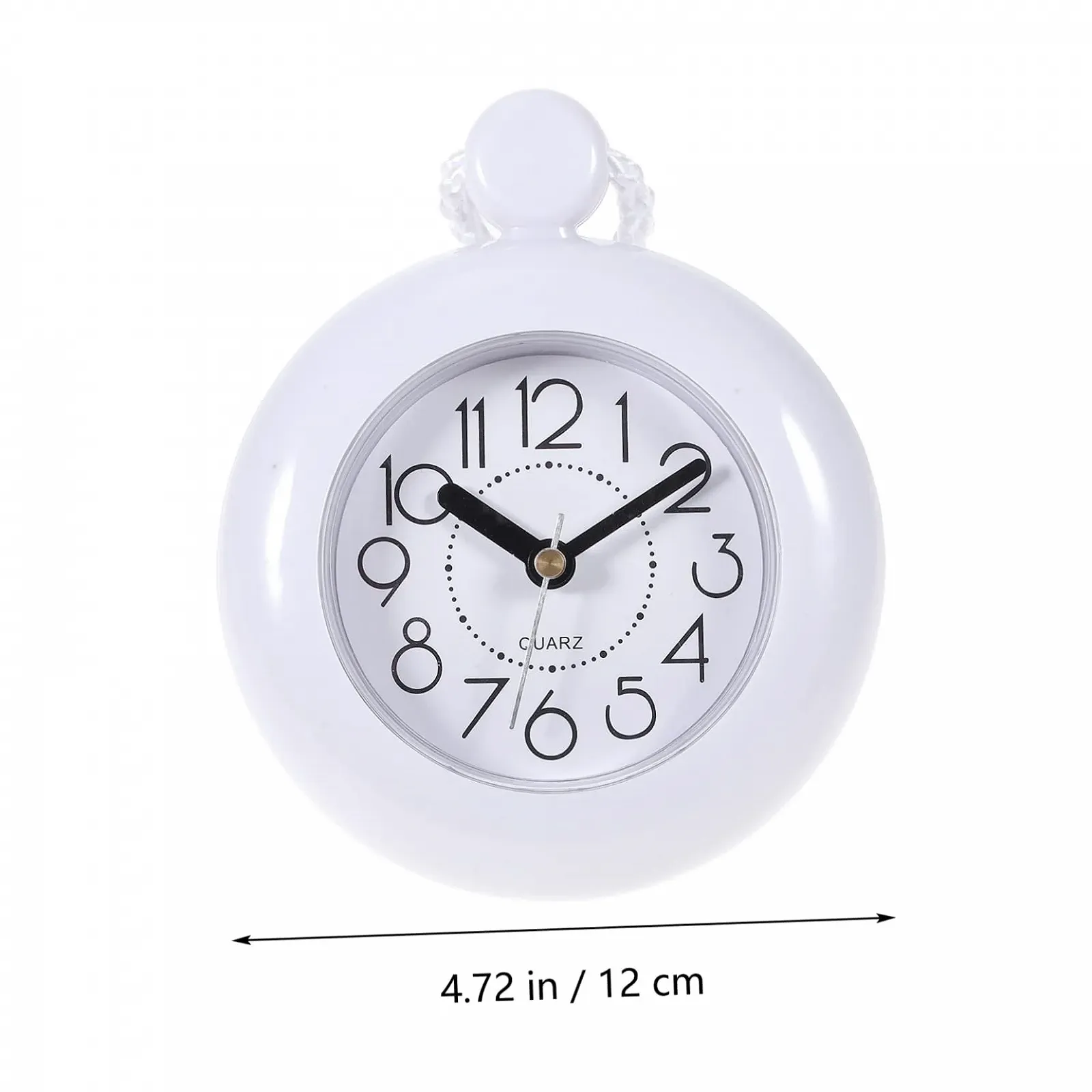 Годинник настінний VICASKY для ванної кімнати, водонепроникний, простий, на батарейках, безшумний, без батареї, компактний, фото №7 Годинник настінний VICASKY для ванної кімнати, водонепроникний, простий, на батарейках, безшумний, без батареї, компактний, фото №7