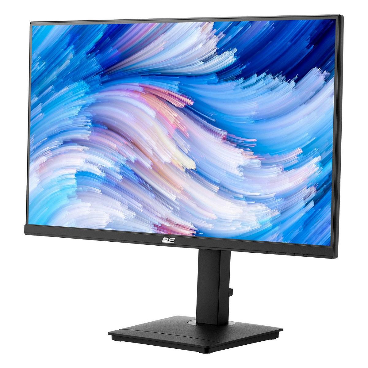 Монітор 2E 27" N2723B D-Sub HDMI IPS 75Hz Pivot, фото №16