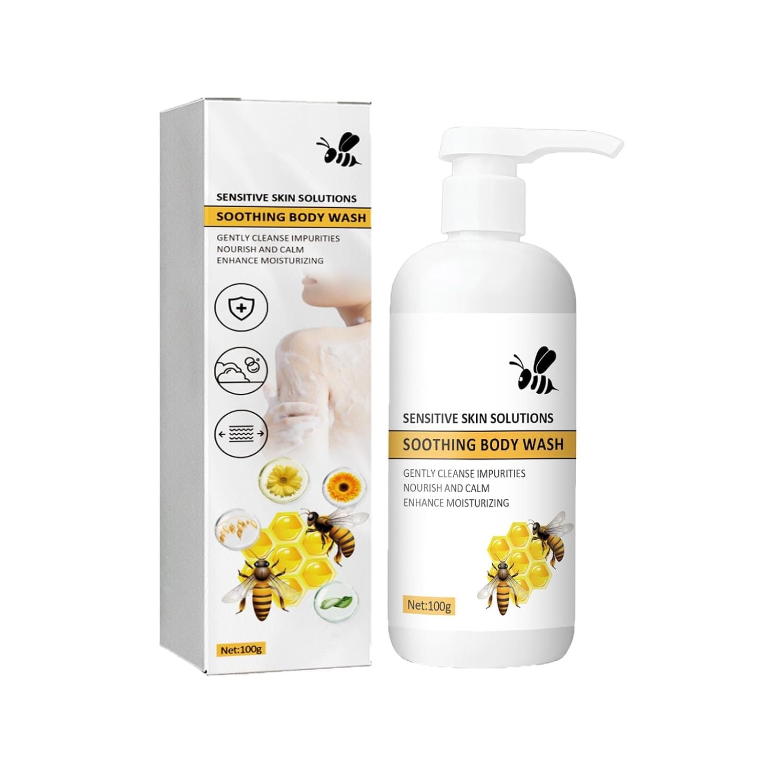 Гель для інтимної гігієни Honey Intimate Soothing Натуральний заспокійливий, фото №1