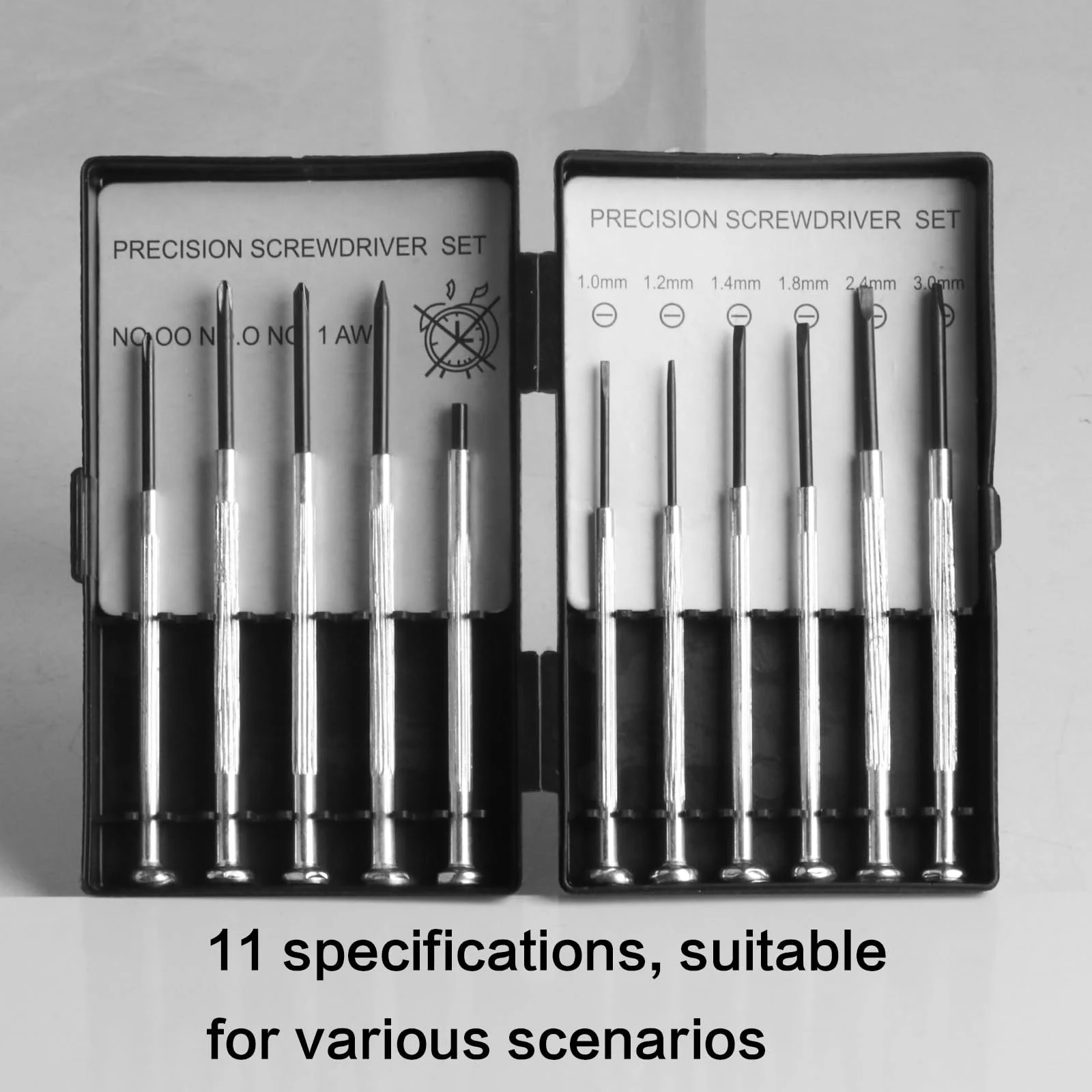 Набір прецизійних міні-викруток 22 предмети магнітний, фото №5