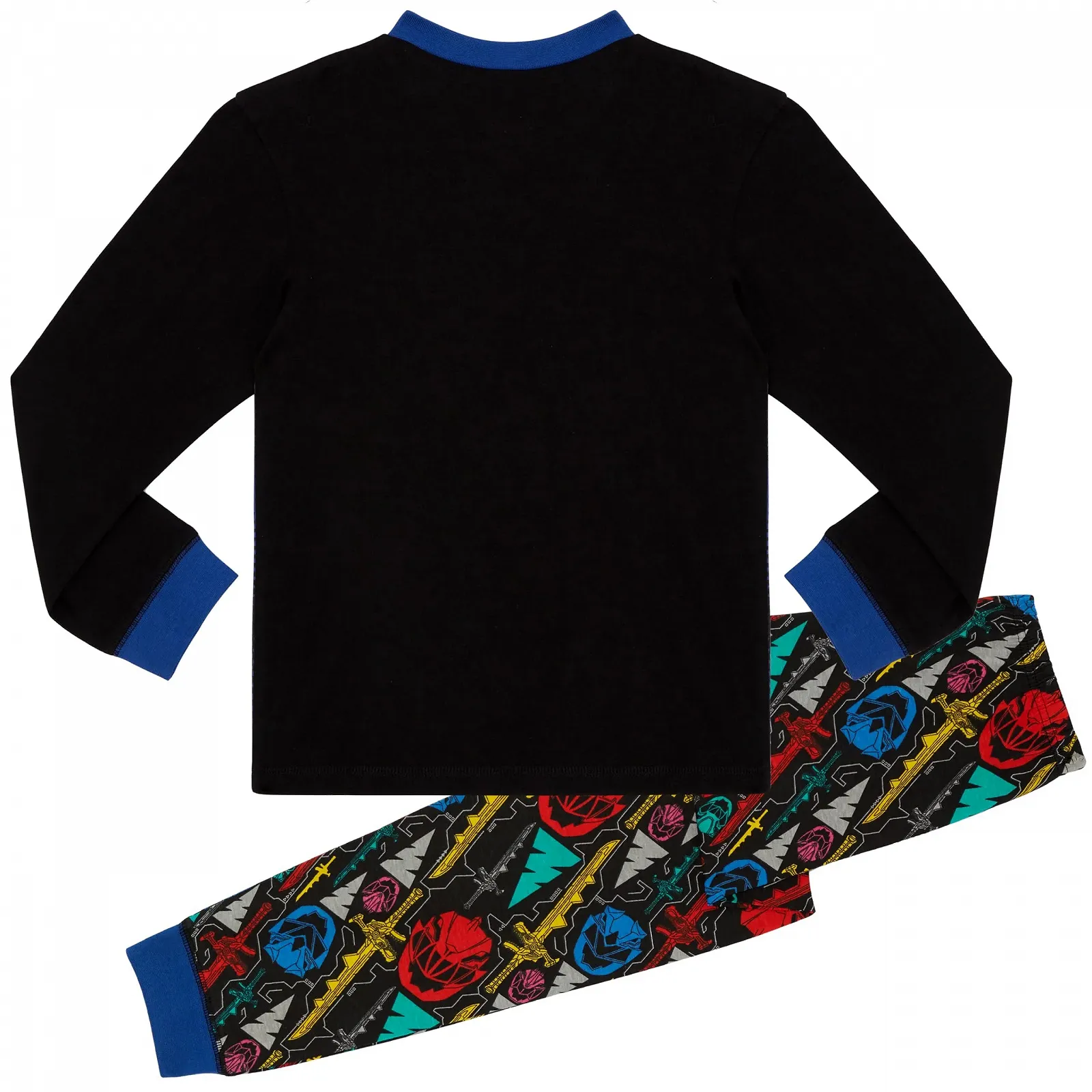 Піжама з довгим рукавом Power Rangers Dino Fury для хлопчиків, фото №4