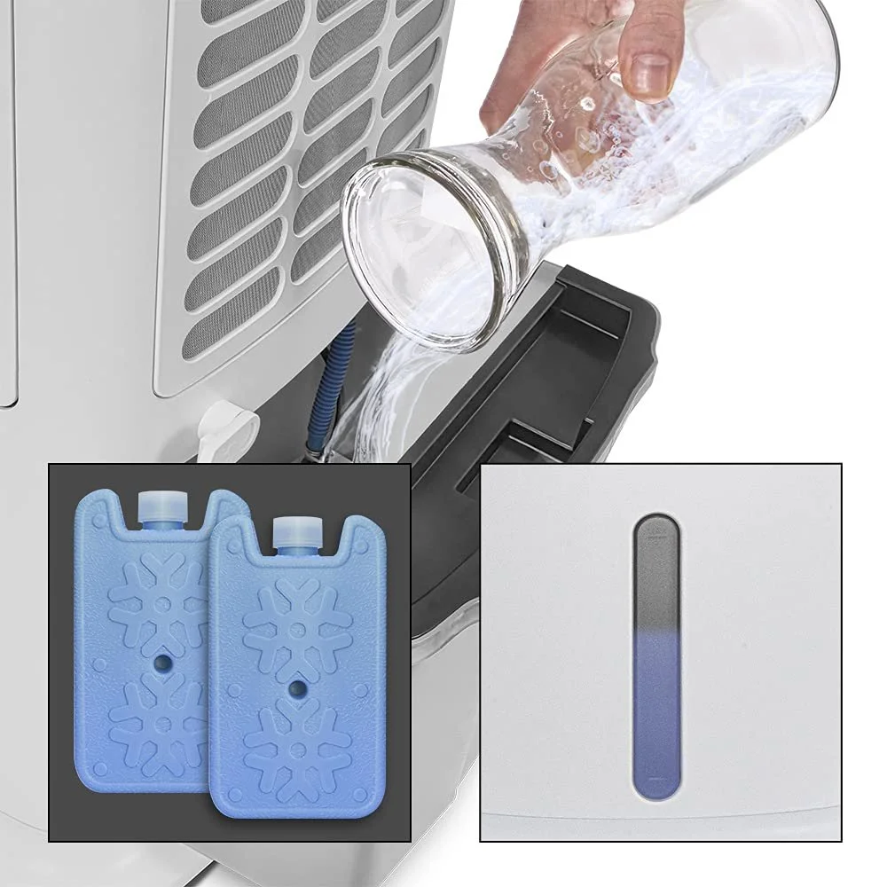 Воздухоохладитель TROTEC PAE 45 4-в-1 с функцией увлажнения и резервуаром 10 л, фото №6