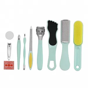 Купить Набор инструментов для педикюра Healvian из нержавеющей стали, 10 штук - Фото 1 Набор инструментов для педикюра Healvian из нержавеющей стали, 10 штук - Фото 1