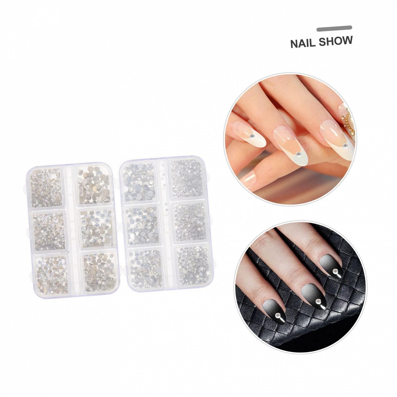 Украшения для ногтей (2 коробки) DIY Аксессуары для маникюра Подвеска для ногтей DIY Аксессуары для ногтей DIY Маникюр Ornament De Cristal Para DIY Аксессуары для ногтей Flake Блестки PP, фото №3