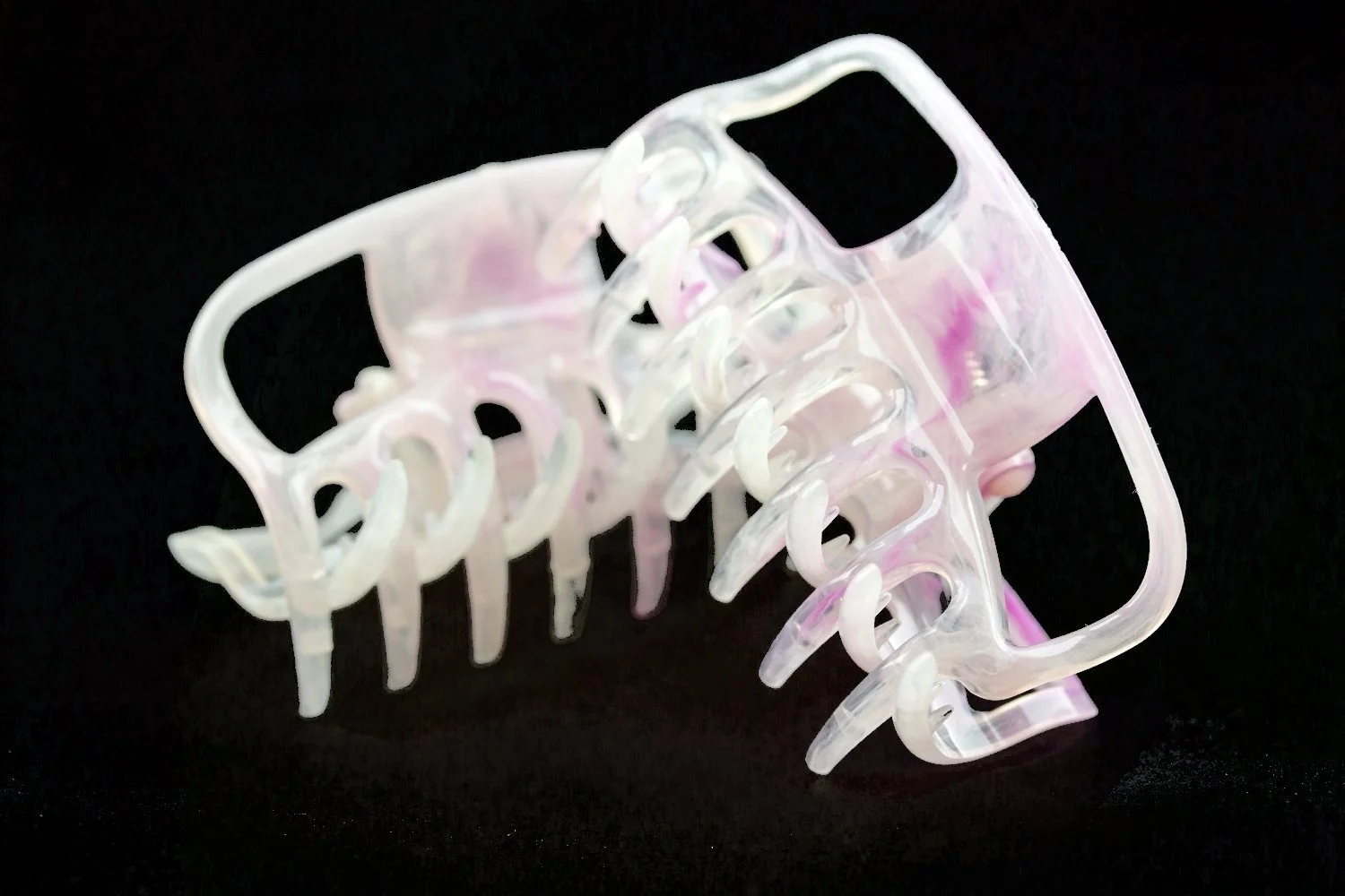 Заколка для волос WeLoveBeads 6 см Розовый, упаковка 2 шт., фото №3 Заколка для волос WeLoveBeads 6 см Розовый, упаковка 2 шт., фото №3