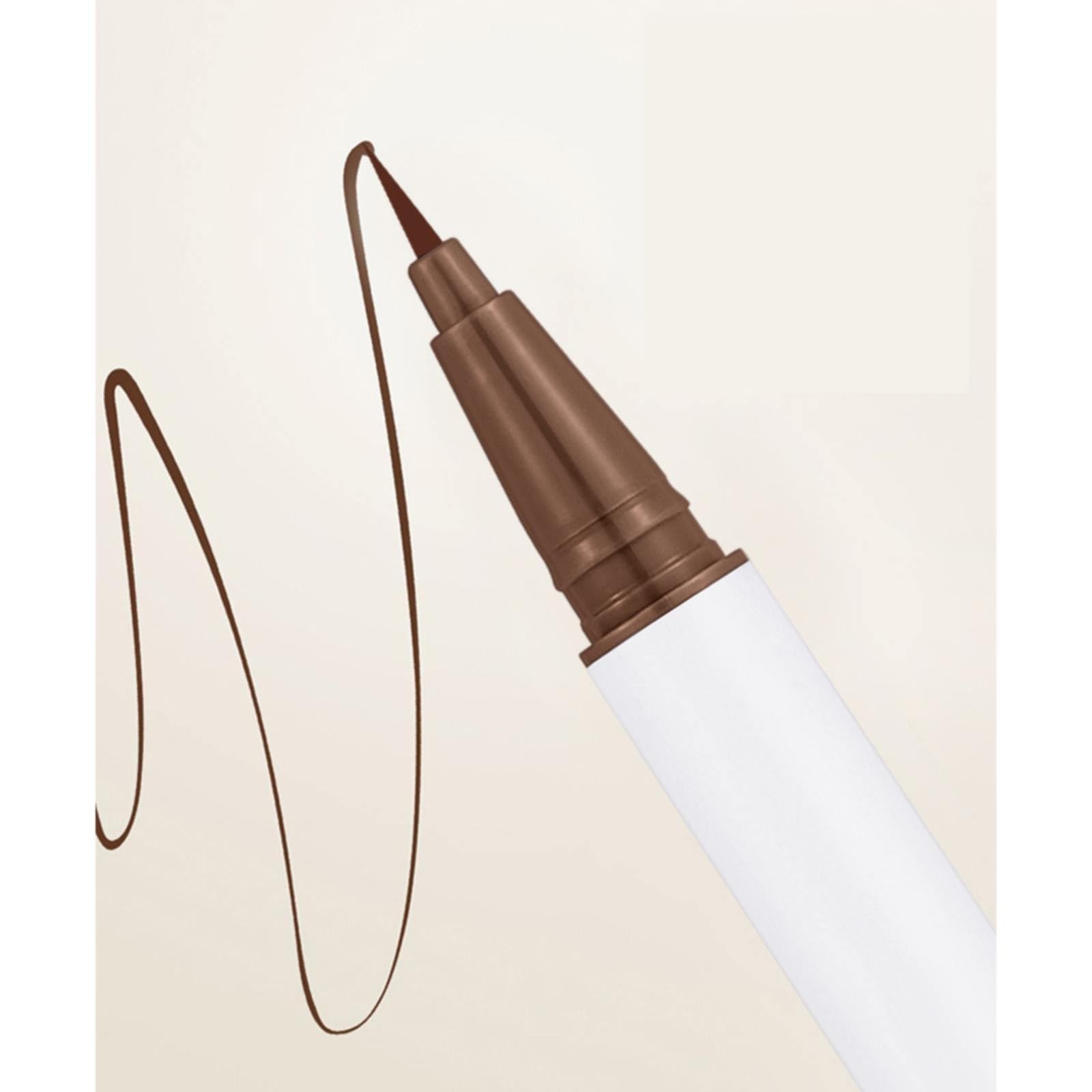 Помиада Augenbrauen Кamm Augenbrauenstift 4 Zinken Чорний, фото №5