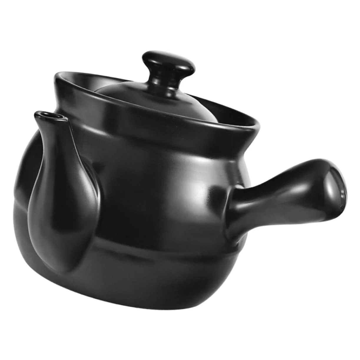 Ківш для приготування ліків керамічний з ручкою, фото №1