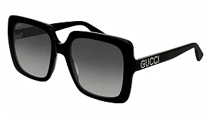 Солнцезащитные очки Квадратные Gucci GG0418S 001 Черный Размер 54мм - Фото 1