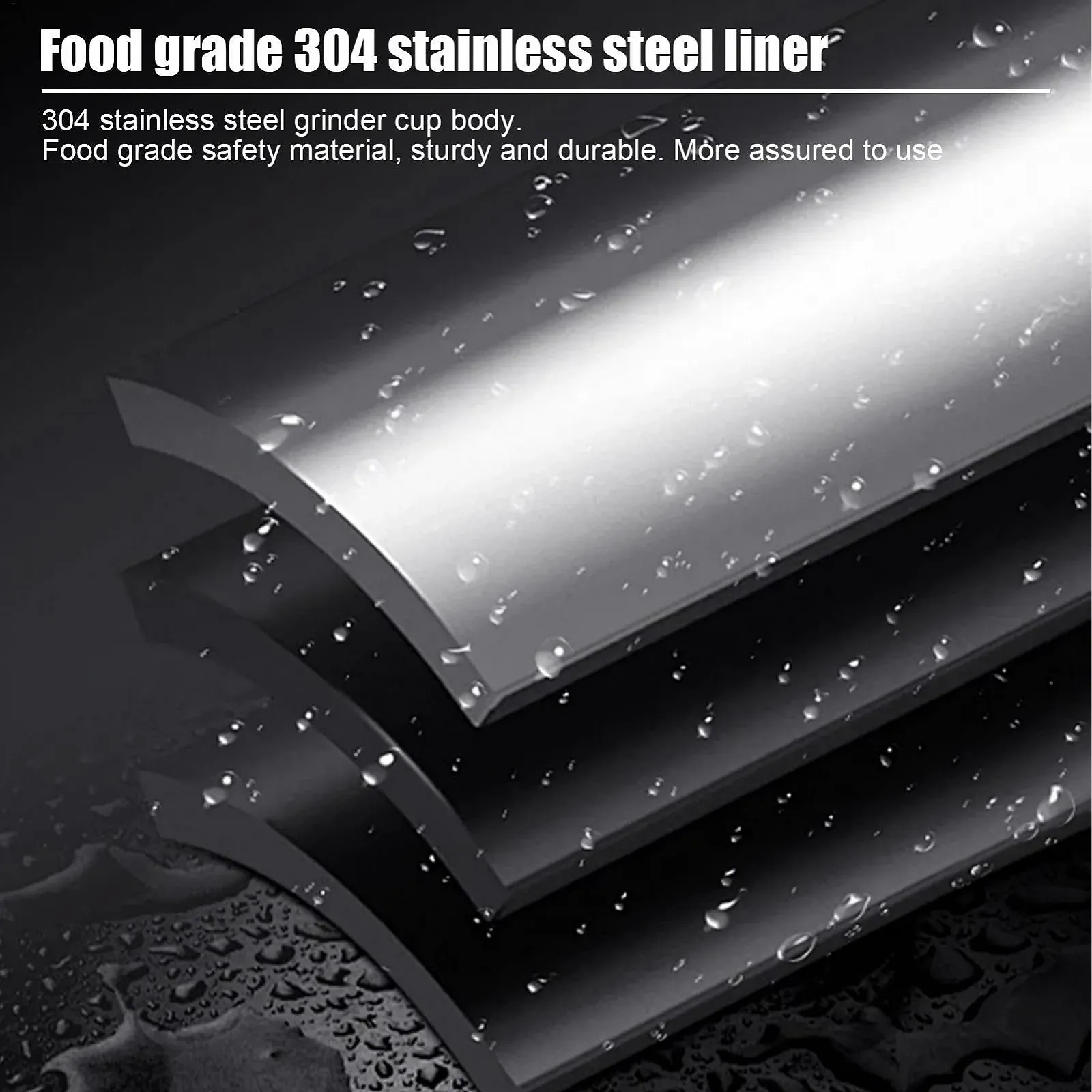 Електрична кавомолка для спецій та зернових, фото №9