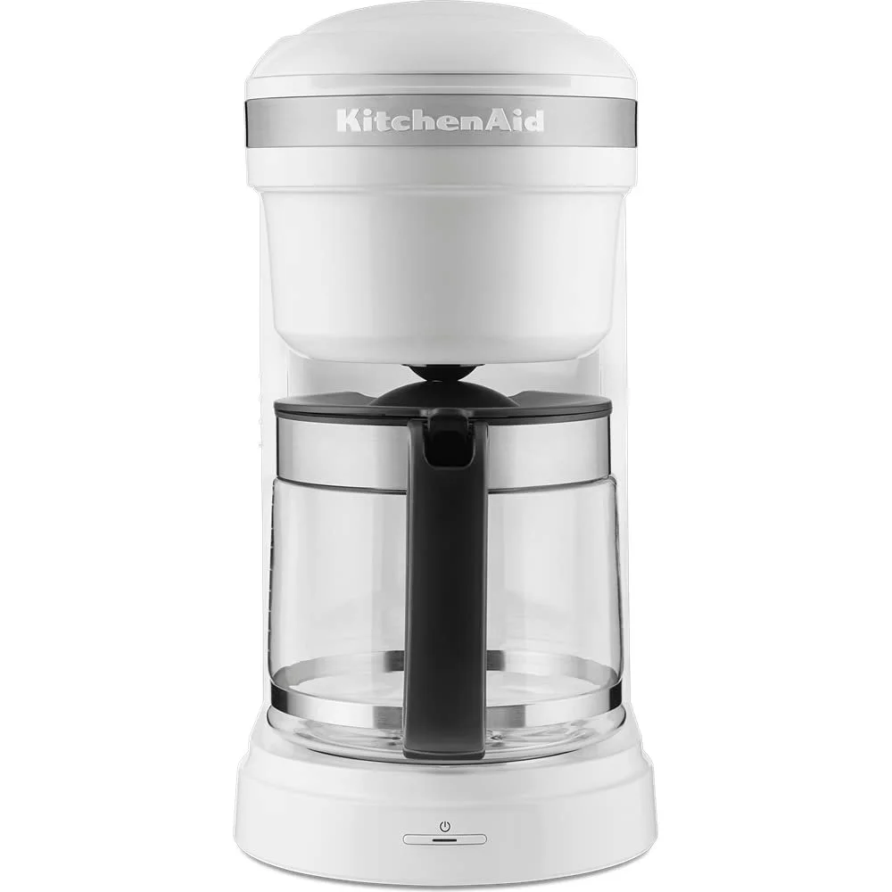 Капельная кофеварка KitchenAid 5KCM1208EWH Белая, фото №1