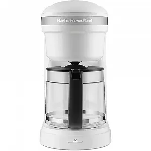 Капельная кофеварка KitchenAid 5KCM1208EWH Белая - Фото 1