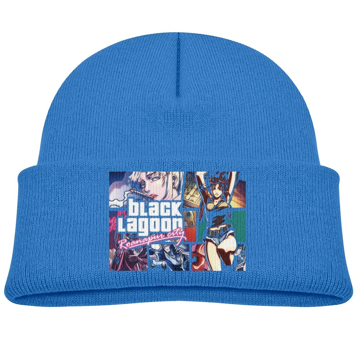 В'язана шапка Black Lagoon Revy Balalaika GUIZAZYY для дітей, фото №1 В'язана шапка Black Lagoon Revy Balalaika GUIZAZYY для дітей, фото №1