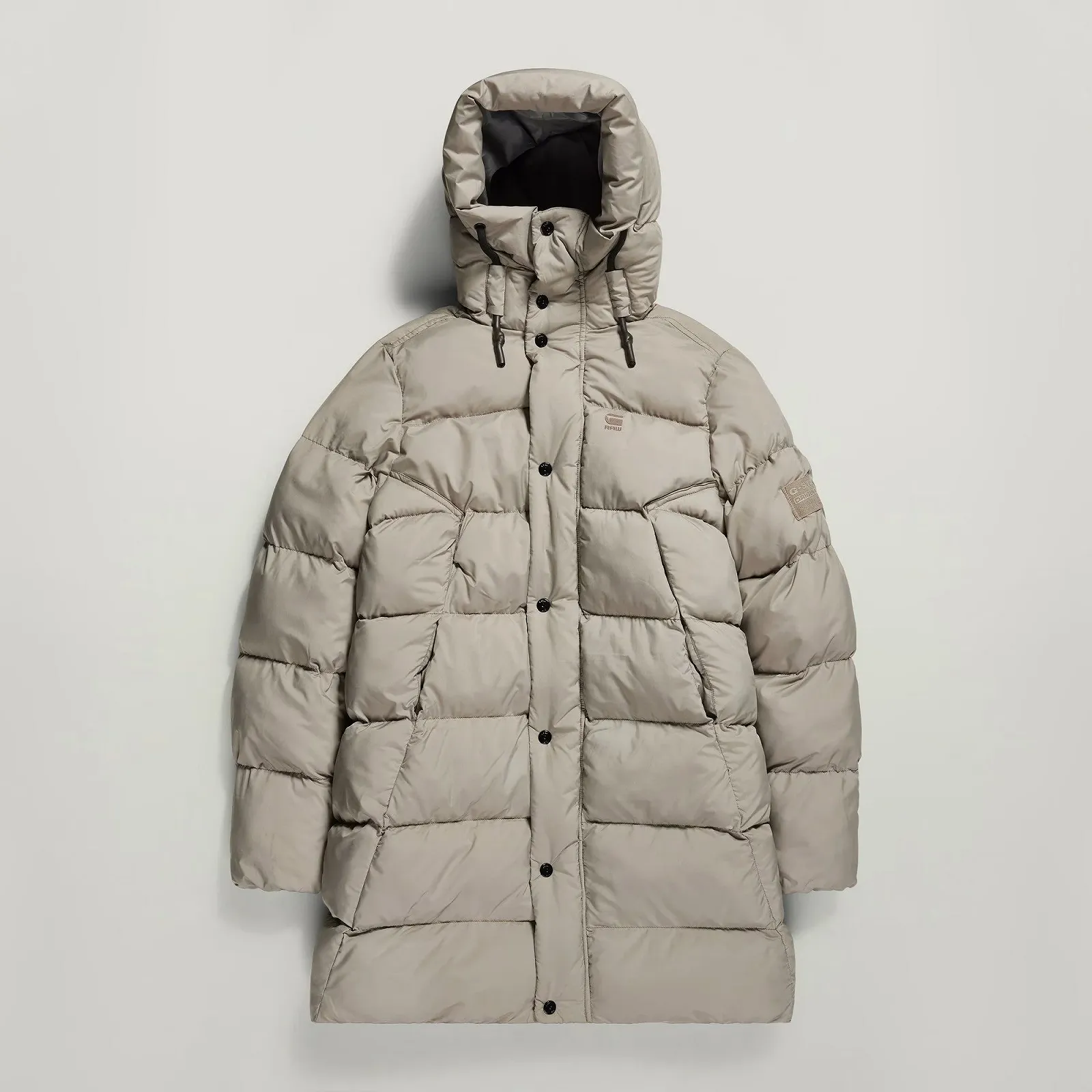 Жіноча куртка G-Star Whistler Parka Puffer Elephant Skin - XS, фото №4